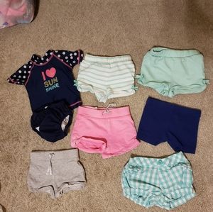 3-6 months Shorts & Swimsuit